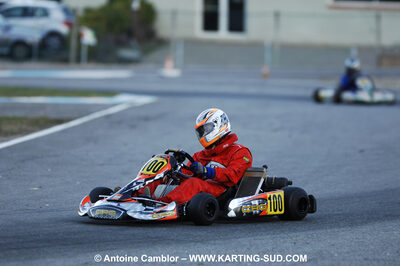 07/03/2010 : 1ère manche du Championnat du Sud 2010 à Lavelanet (photos Antoine Camblor) 2010 — karting
