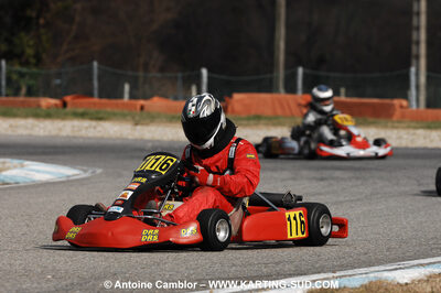 07/03/2010 : 1ère manche du Championnat du Sud 2010 à Lavelanet (photos Antoine Camblor) 2010 — karting