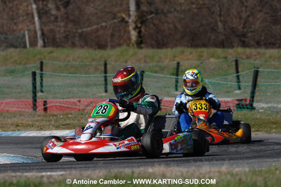 07/03/2010 : 1ère manche du Championnat du Sud 2010 à Lavelanet (photos Antoine Camblor) 2010 — karting