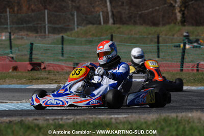 07/03/2010 : 1ère manche du Championnat du Sud 2010 à Lavelanet (photos Antoine Camblor) 2010 — karting