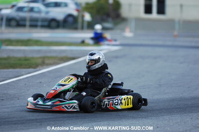 07/03/2010 : 1ère manche du Championnat du Sud 2010 à Lavelanet (photos Antoine Camblor) 2010 — karting
