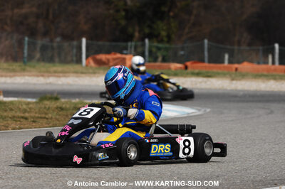07/03/2010 : 1ère manche du Championnat du Sud 2010 à Lavelanet (photos Antoine Camblor) 2010 — karting