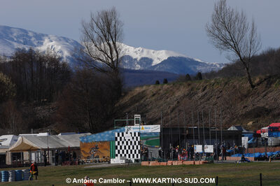 07/03/2010 : 1ère manche du Championnat du Sud 2010 à Lavelanet (photos Antoine Camblor) 2010 — karting
