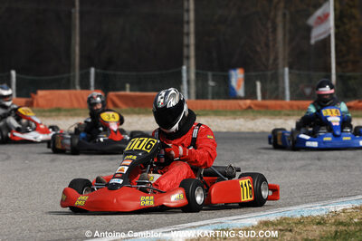 07/03/2010 : 1ère manche du Championnat du Sud 2010 à Lavelanet (photos Antoine Camblor) 2010 — karting