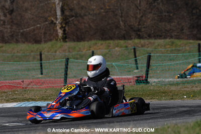 07/03/2010 : 1ère manche du Championnat du Sud 2010 à Lavelanet (photos Antoine Camblor) 2010 — karting