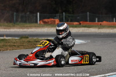 07/03/2010 : 1ère manche du Championnat du Sud 2010 à Lavelanet (photos Antoine Camblor) 2010 — karting