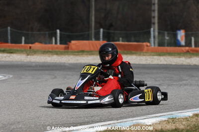 07/03/2010 : 1ère manche du Championnat du Sud 2010 à Lavelanet (photos Antoine Camblor) 2010 — karting