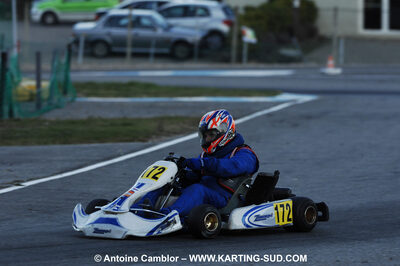 07/03/2010 : 1ère manche du Championnat du Sud 2010 à Lavelanet (photos Antoine Camblor) 2010 — karting