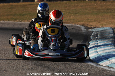 07/03/2010 : 1ère manche du Championnat du Sud 2010 à Lavelanet (photos Antoine Camblor) 2010 — karting