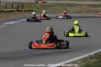 07/03/2010 : 1ère manche du Championnat du Sud 2010 à Lavelanet (photos Antoine Camblor) 2010 — karting