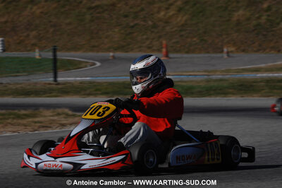 07/03/2010 : 1ère manche du Championnat du Sud 2010 à Lavelanet (photos Antoine Camblor) 2010 — karting