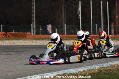 07/03/2010 : 1ère manche du Championnat du Sud 2010 à Lavelanet (photos Antoine Camblor) 2010 — karting