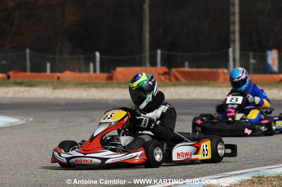 07/03/2010 : 1ère manche du Championnat du Sud 2010 à Lavelanet (photos Antoine Camblor) 2010 — karting