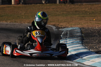 07/03/2010 : 1ère manche du Championnat du Sud 2010 à Lavelanet (photos Antoine Camblor) 2010 — karting