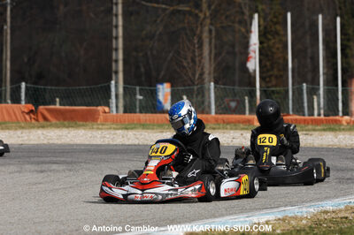 07/03/2010 : 1ère manche du Championnat du Sud 2010 à Lavelanet (photos Antoine Camblor) 2010 — karting