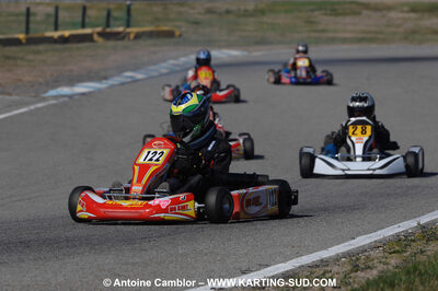 07/03/2010 : 1ère manche du Championnat du Sud 2010 à Lavelanet (photos Antoine Camblor) 2010 — karting