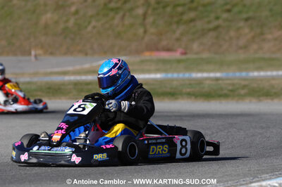 07/03/2010 : 1ère manche du Championnat du Sud 2010 à Lavelanet (photos Antoine Camblor) 2010 — karting