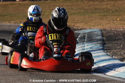 07/03/2010 : 1ère manche du Championnat du Sud 2010 à Lavelanet (photos Antoine Camblor) 2010 — karting