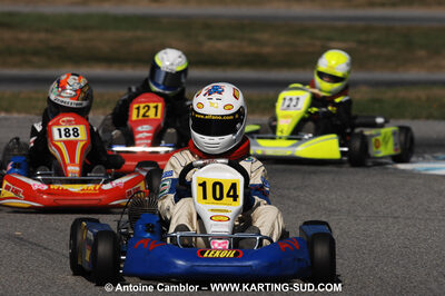 07/03/2010 : 1ère manche du Championnat du Sud 2010 à Lavelanet (photos Antoine Camblor) 2010 — karting
