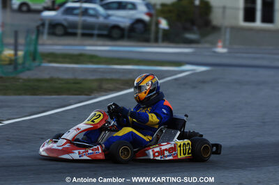07/03/2010 : 1ère manche du Championnat du Sud 2010 à Lavelanet (photos Antoine Camblor) 2010 — karting