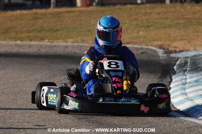 07/03/2010 : 1ère manche du Championnat du Sud 2010 à Lavelanet (photos Antoine Camblor) 2010 — karting