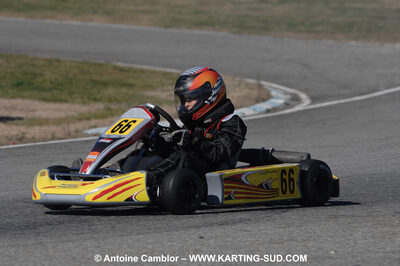 07/03/2010 : 1ère manche du Championnat du Sud 2010 à Lavelanet (photos Antoine Camblor) 2010 — karting