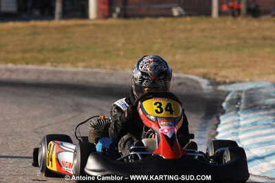 07/03/2010 : 1ère manche du Championnat du Sud 2010 à Lavelanet (photos Antoine Camblor) 2010 — karting