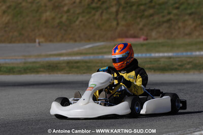 07/03/2010 : 1ère manche du Championnat du Sud 2010 à Lavelanet (photos Antoine Camblor) 2010 — karting