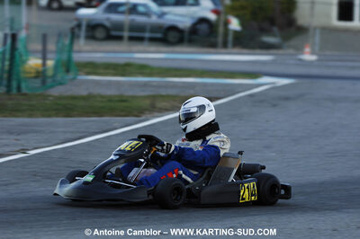 07/03/2010 : 1ère manche du Championnat du Sud 2010 à Lavelanet (photos Antoine Camblor) 2010 — karting