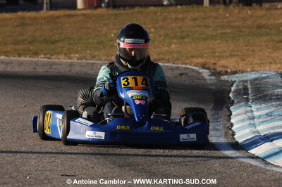 07/03/2010 : 1ère manche du Championnat du Sud 2010 à Lavelanet (photos Antoine Camblor) 2010 — karting