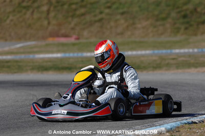 07/03/2010 : 1ère manche du Championnat du Sud 2010 à Lavelanet (photos Antoine Camblor) 2010 — karting