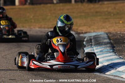 07/03/2010 : 1ère manche du Championnat du Sud 2010 à Lavelanet (photos Antoine Camblor) 2010 — karting