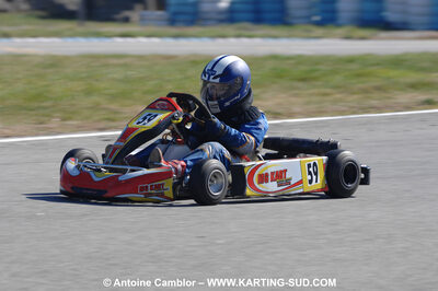 07/03/2010 : 1ère manche du Championnat du Sud 2010 à Lavelanet (photos Antoine Camblor) 2010 — karting