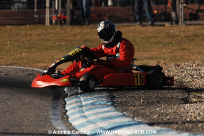 07/03/2010 : 1ère manche du Championnat du Sud 2010 à Lavelanet (photos Antoine Camblor) 2010 — karting