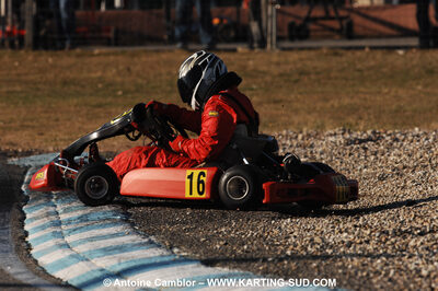 07/03/2010 : 1ère manche du Championnat du Sud 2010 à Lavelanet (photos Antoine Camblor) 2010 — karting