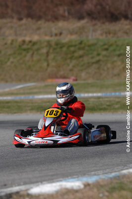 07/03/2010 : 1ère manche du Championnat du Sud 2010 à Lavelanet (photos Antoine Camblor) 2010 — karting