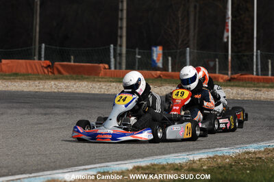 07/03/2010 : 1ère manche du Championnat du Sud 2010 à Lavelanet (photos Antoine Camblor) 2010 — karting