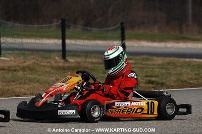 07/03/2010 : 1ère manche du Championnat du Sud 2010 à Lavelanet (photos Antoine Camblor) 2010 — karting