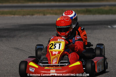07/03/2010 : 1ère manche du Championnat du Sud 2010 à Lavelanet (photos Antoine Camblor) 2010 — karting