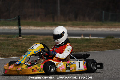 07/03/2010 : 1ère manche du Championnat du Sud 2010 à Lavelanet (photos Antoine Camblor) 2010 — karting