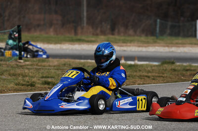 07/03/2010 : 1ère manche du Championnat du Sud 2010 à Lavelanet (photos Antoine Camblor) 2010 — karting