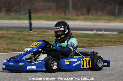 07/03/2010 : 1ère manche du Championnat du Sud 2010 à Lavelanet (photos Antoine Camblor) 2010 — karting