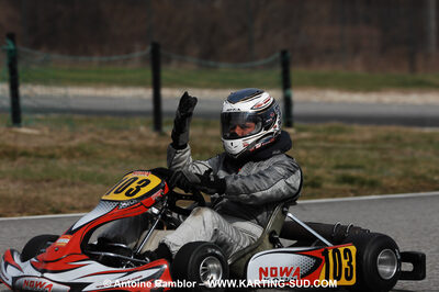 07/03/2010 : 1ère manche du Championnat du Sud 2010 à Lavelanet (photos Antoine Camblor) 2010 — karting