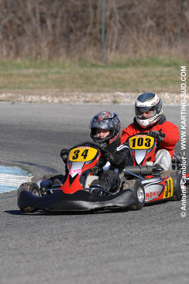 07/03/2010 : 1ère manche du Championnat du Sud 2010 à Lavelanet (photos Antoine Camblor) 2010 — karting