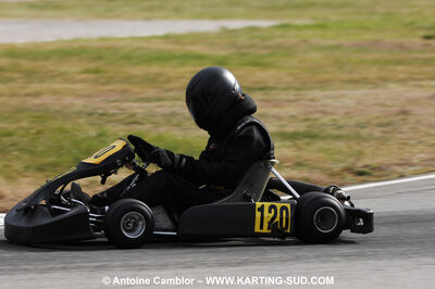 07/03/2010 : 1ère manche du Championnat du Sud 2010 à Lavelanet (photos Antoine Camblor) 2010 — karting