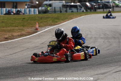 07/03/2010 : 1ère manche du Championnat du Sud 2010 à Lavelanet (photos Antoine Camblor) 2010 — karting