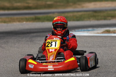 07/03/2010 : 1ère manche du Championnat du Sud 2010 à Lavelanet (photos Antoine Camblor) 2010 — karting
