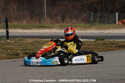 07/03/2010 : 1ère manche du Championnat du Sud 2010 à Lavelanet (photos Antoine Camblor) 2010 — karting