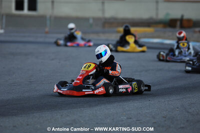 07/03/2010 : 1ère manche du Championnat du Sud 2010 à Lavelanet (photos Antoine Camblor) 2010 — karting