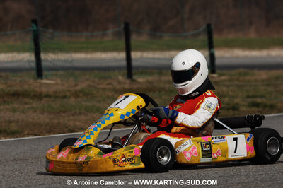 07/03/2010 : 1ère manche du Championnat du Sud 2010 à Lavelanet (photos Antoine Camblor) 2010 — karting